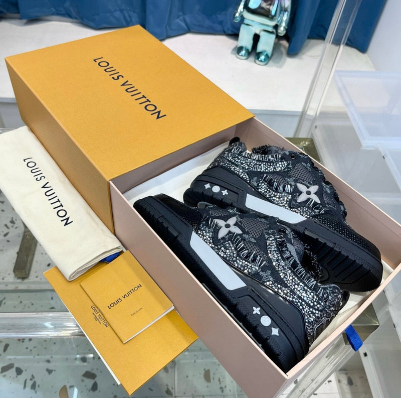 Skate X Swarovsky Black Sneaker