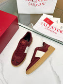 Valentino Garavani One Stud Panelled Sneakers