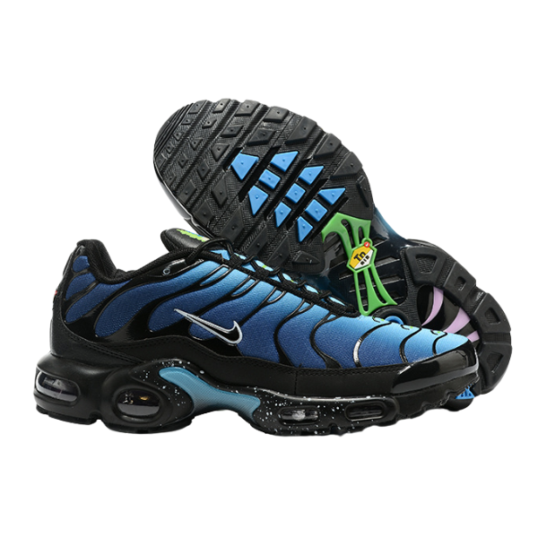 Tênis Nike Air Max Plus TN Preto & Azul