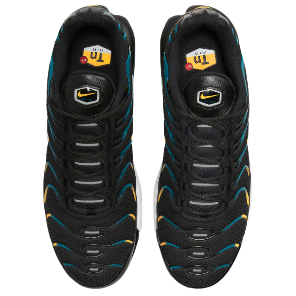 Tênis Nike Air Max Plus TN Preto, Amarelo e Azul