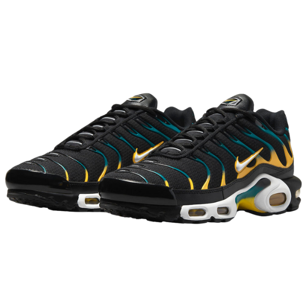 Tênis Nike Air Max Plus TN Preto, Amarelo e Azul