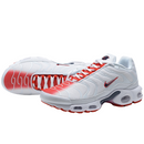 Tênis Nike Air Max Plus TN White & University Red