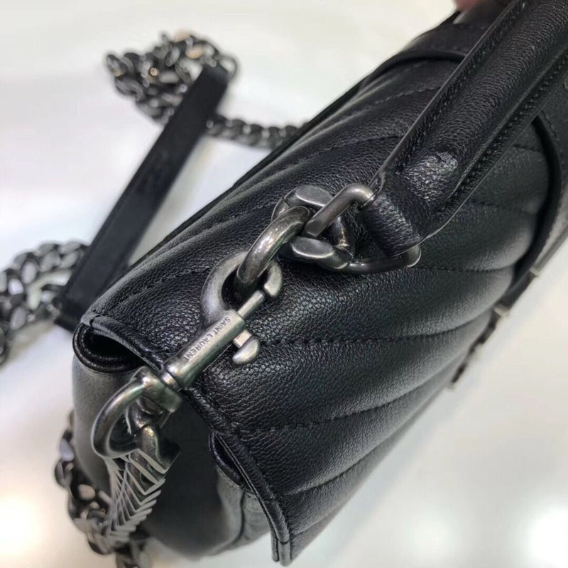 Yves Saint Laurent College Medium Black