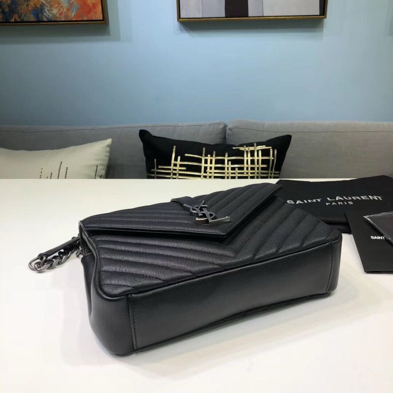 Yves Saint Laurent College Medium Black