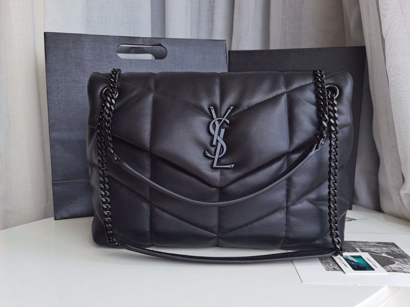 Yves Saint Laurent Medium Puffer in Nappa Leather