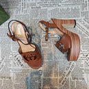 Gucci Interlocking GG Com Salto 110mm