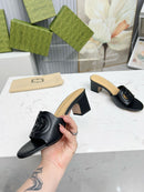 Gucci Interlocking GG Slide Sandal 55mm Black