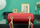 Gucci GG Marmont Small Matelasse Bag Red