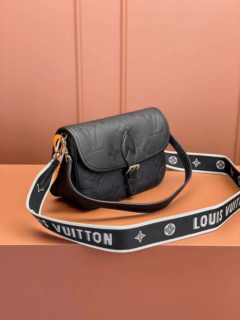 Lv Diane Monogram Empreinte Black