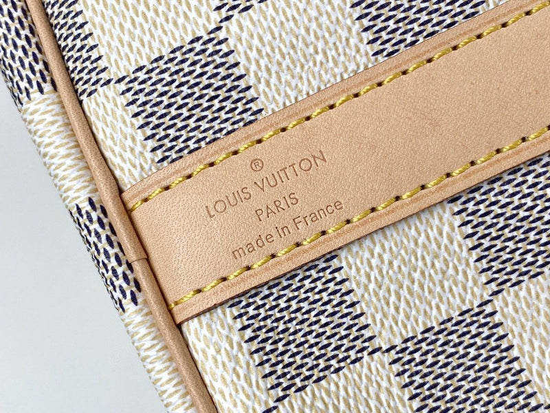 Lv Speedy Bandoulière 30 Damier Azur
