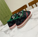 Gucci Tennis 1977 GG Logo Black Multi