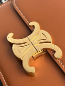 Celine Classique Triomphe Leather Bag Brown ( Pronta entrega )