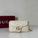 Gucci GG Marmont Mini Bag White