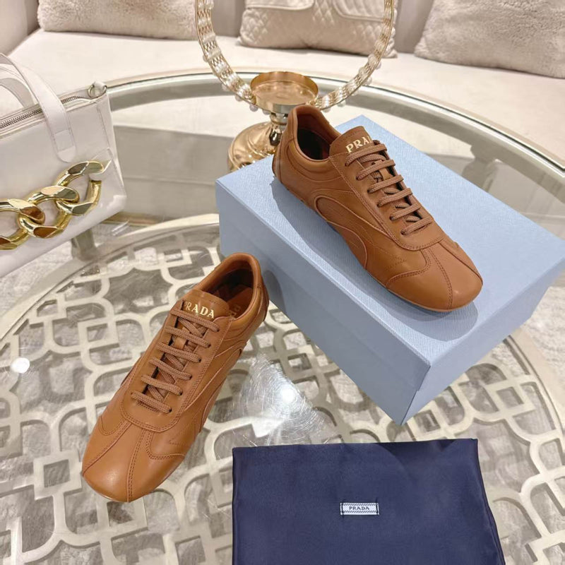 Tênis Prada Montecarlo Re-Edition 2005 Caramel