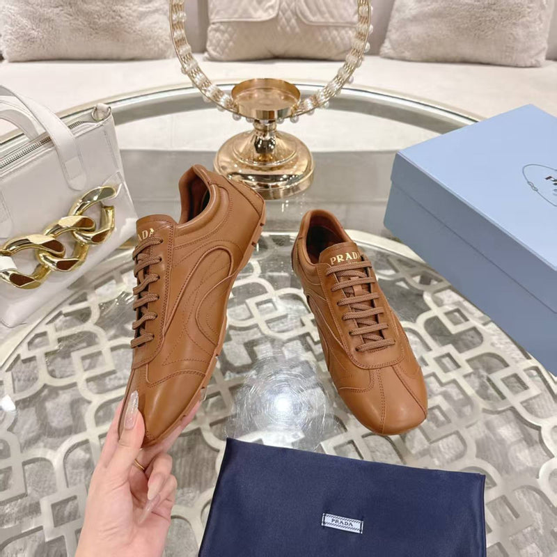 Tênis Prada Montecarlo Re-Edition 2005 Caramel