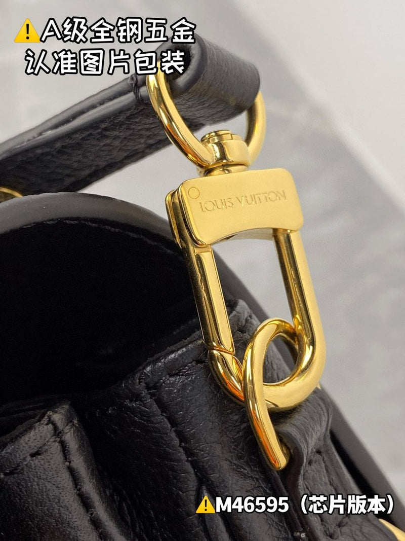 Pochette Métis East West Monogram Empreinte Black ( Pronta entrega )