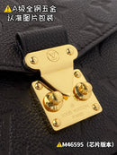 Pochette Métis East West Monogram Empreinte Black