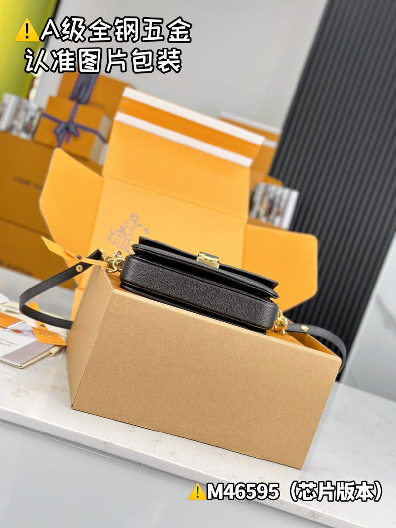 Pochette Métis East West Monogram Empreinte Black ( Pronta entrega )