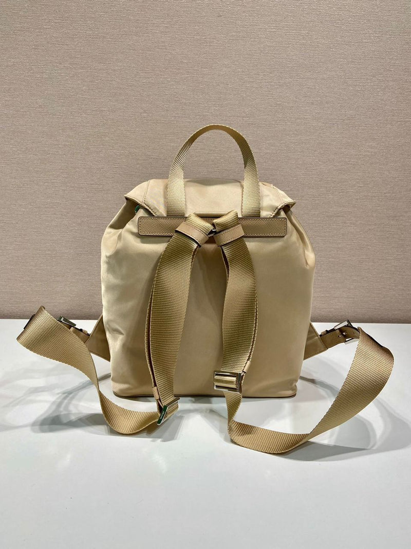 Mochila Prada Re-Nylon Desert Beige