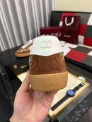 Gucci G75 Interlocking G - Brown Suede