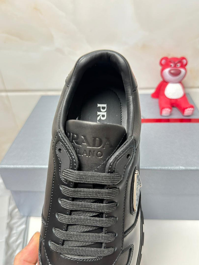 Prada Prax 01 Leather Black