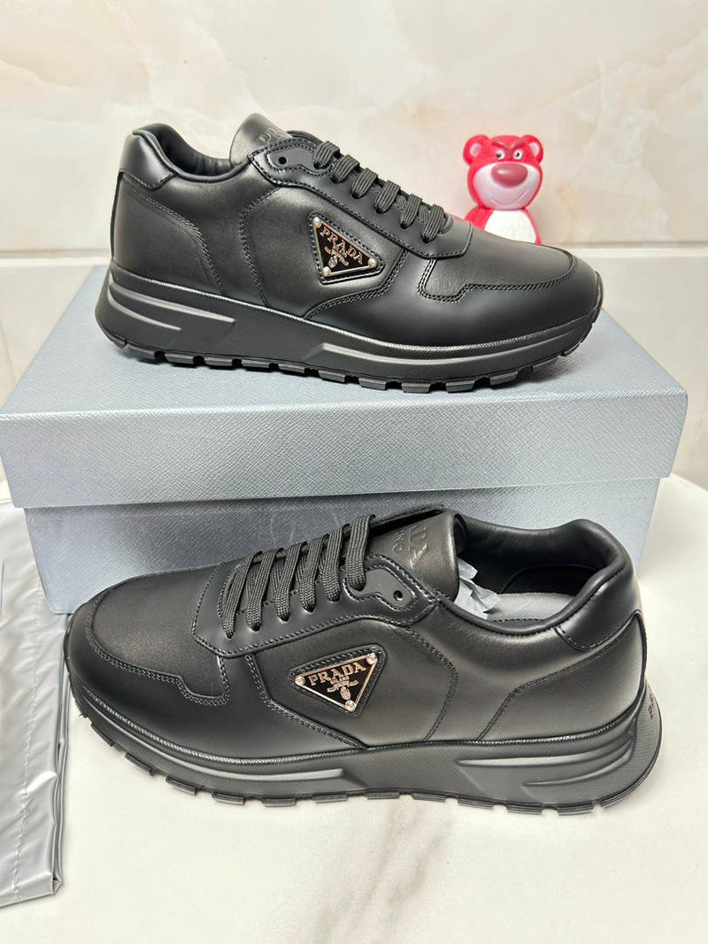Prada Prax 01 Leather Black