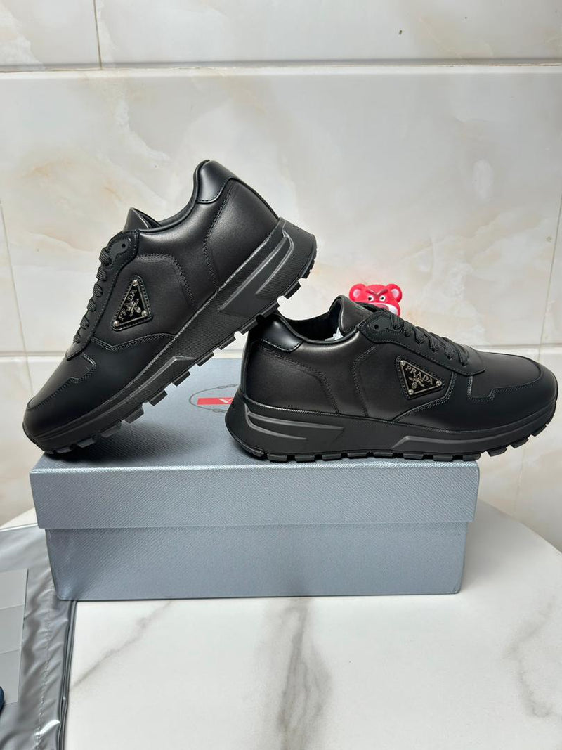 Prada Prax 01 Leather Black
