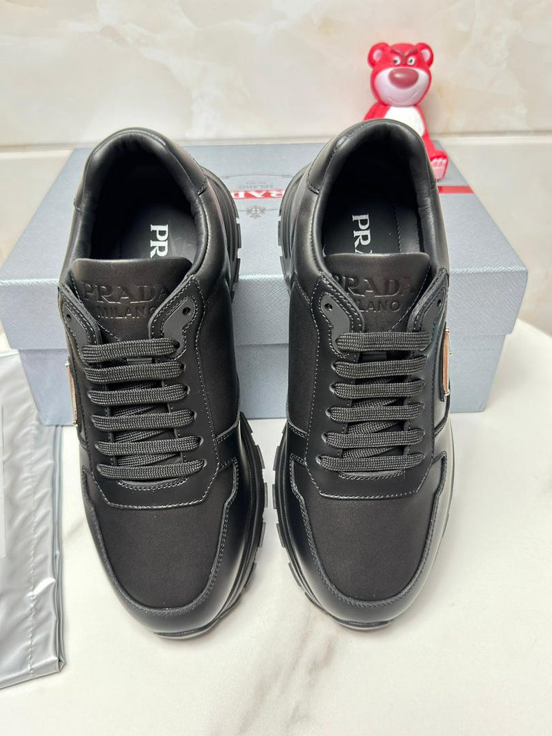 Prada Prax 01 Leather Black