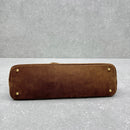 Bolsa Miu Miu Aventure em camurça