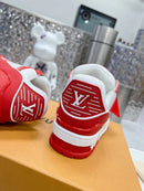 Louis Vuitton Trainer Red White