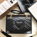 Gucci GG Marmont Small Matelasse Bag Black  (Pronta entrega)