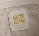 bolsa miu miu  leather patchwork bag