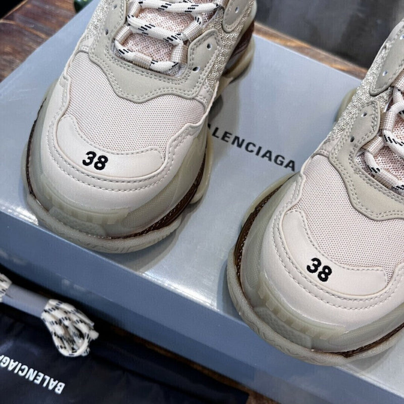 Balenciaga Triple S Off white Sola transparente