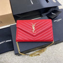 Saint Laurent Should Bag red