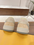 Fendi Match Yellow Suede