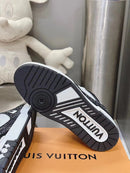 Trainer Black White Crystals