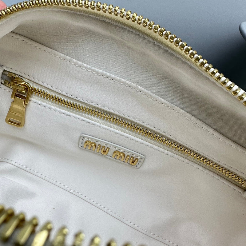 Bolsa Miu Miu Arcadie Matelasse Nappa Leather Bag