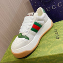 Gucci Screener GG White Leather
