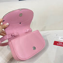 Diesel 1DR Shoulder Bag Nappa Leather bubblegum pink