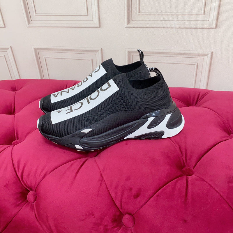 Dolce & Gabbana Stretch mesh Fast sneakers in Multicolor