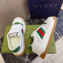 Gucci Screener GG White Leather