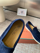 Mocassim Loro Piana Blue Marine