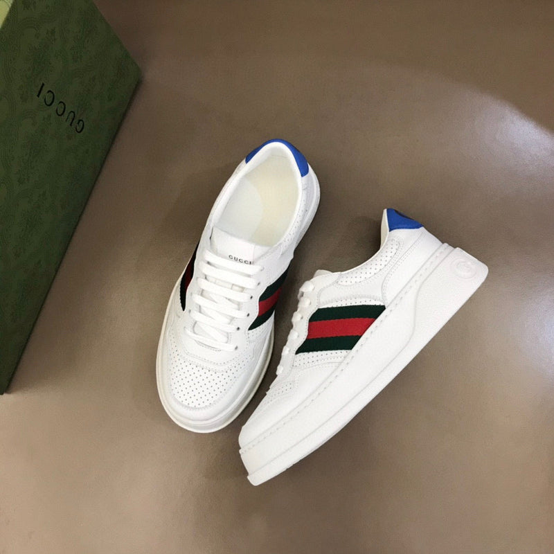 Gucci Chunky GG Web Sneaker White Blue