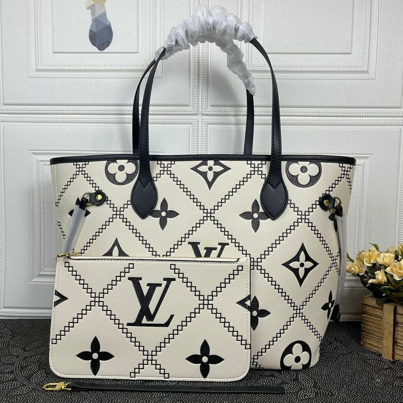 Lv Neverfull Empreinte Monogram Broderies