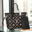 Lv Neverfull MM Monogram Empriente Black