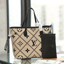 Lv Neverfull MM Monogram Empriente Cream/Black