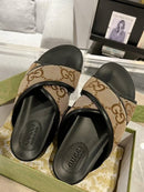 Chinelo Gucci Slipper Sandal Bege Monogram