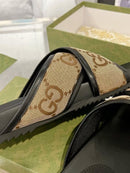 Chinelo Gucci Slipper Sandal Bege Monogram
