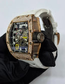 Richard Mille RM 030 com diamantes ouro rosa usado 2022 -