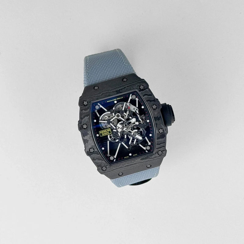 Richard Mille RM 35-01 Rafael Nadal preto carbono TPT (2014)-